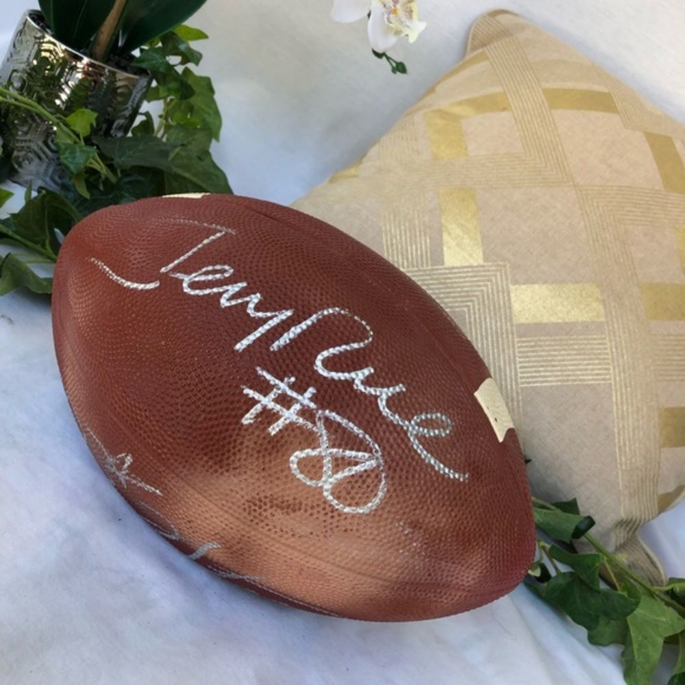 ❤️Ricky Watters + Jerry Rice Autographed Football - Picture 6 of 10